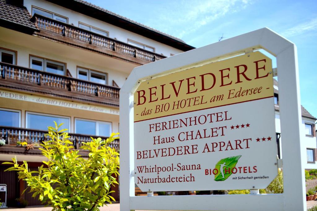 Belvedere - Das Bio Hotel Garni & Suitehotel Am Edersee ! Unser Geschenk Fuer Sie, Auch Die Gaestecard Grimmheimat! فالديك المظهر الخارجي الصورة